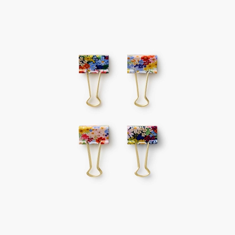 Rifle Paper, Clips/Barrettes, Art & School, Binder Clips, Margaux, 728738